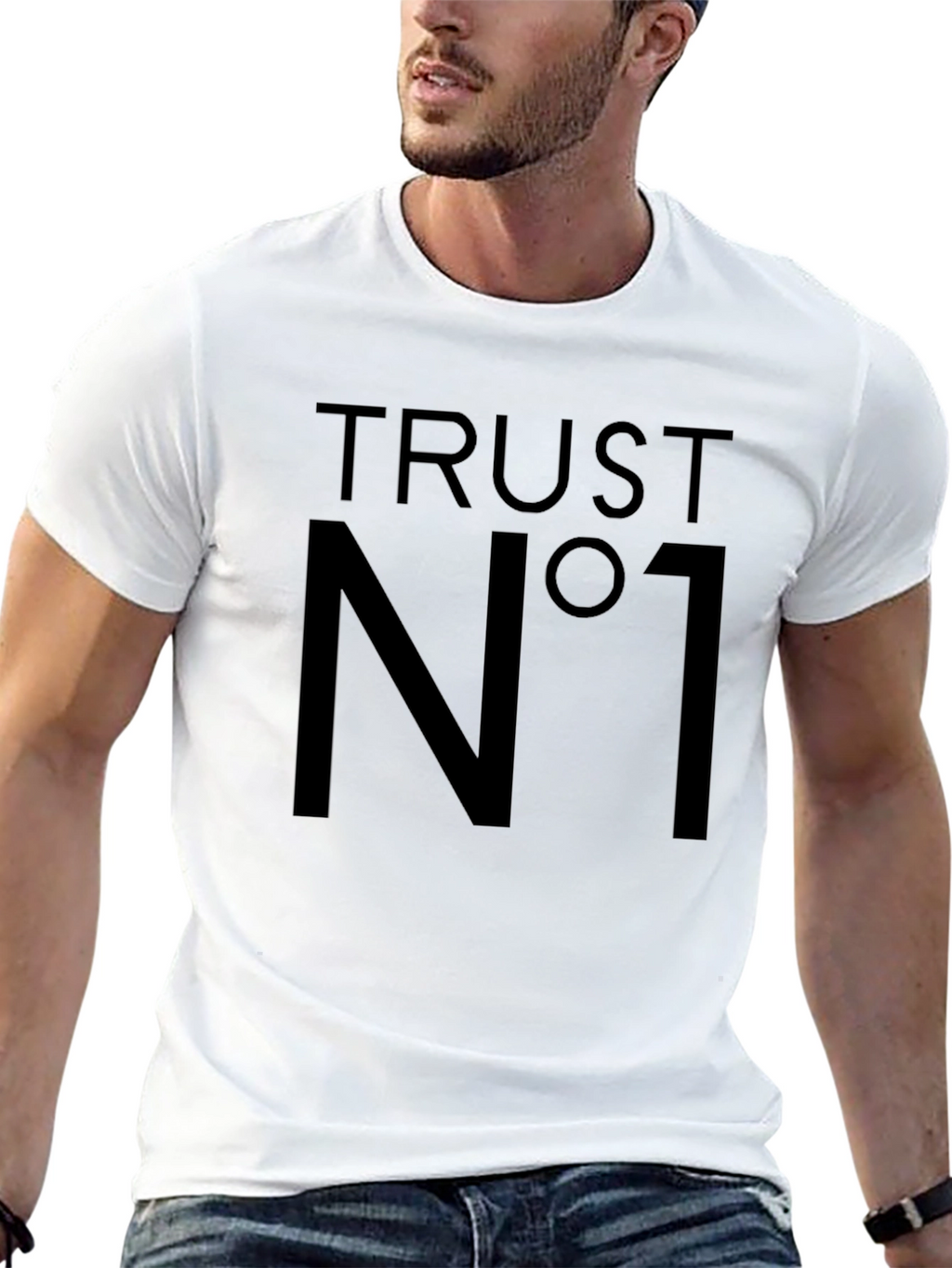 Trust No One Black T-Shirt