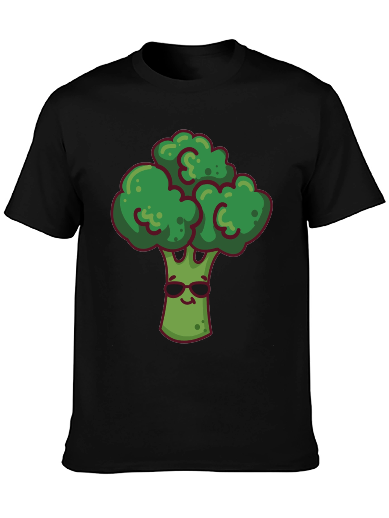 Cool Broccoli Graphic T-Shirt