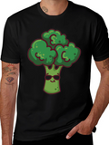 Cool Broccoli Graphic T-Shirt