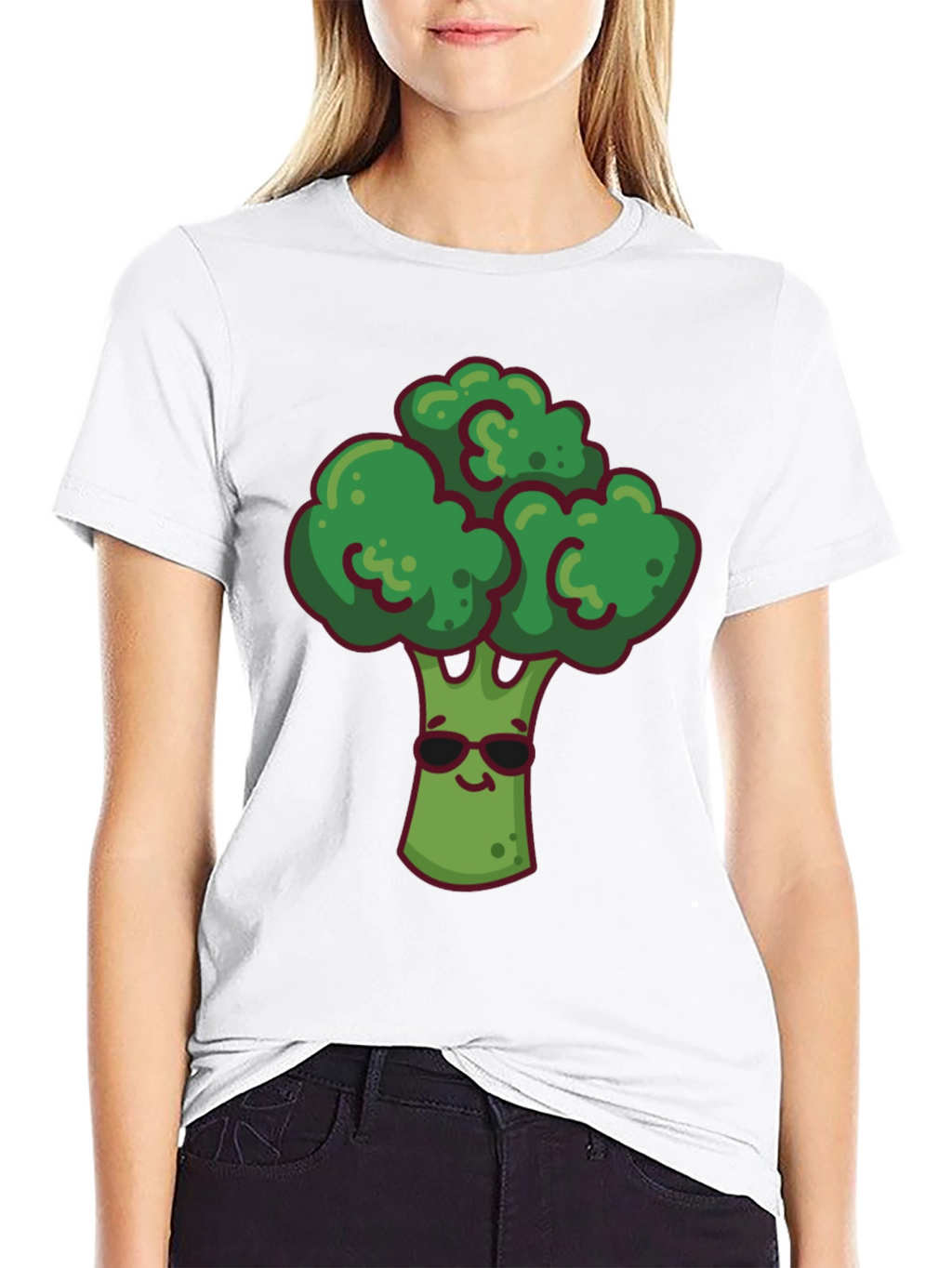 Cool Broccoli Graphic T-Shirt