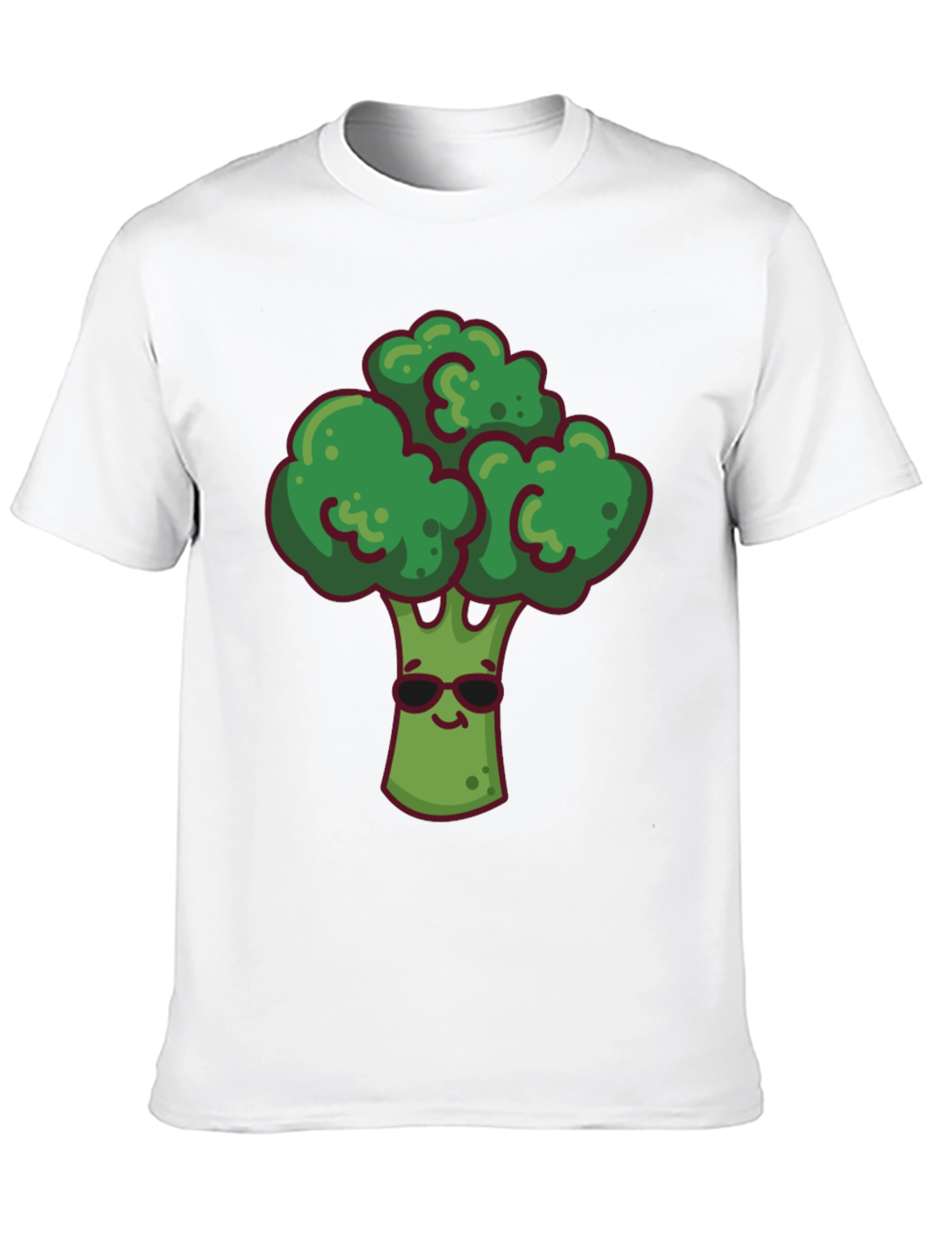 Cool Broccoli Graphic T-Shirt