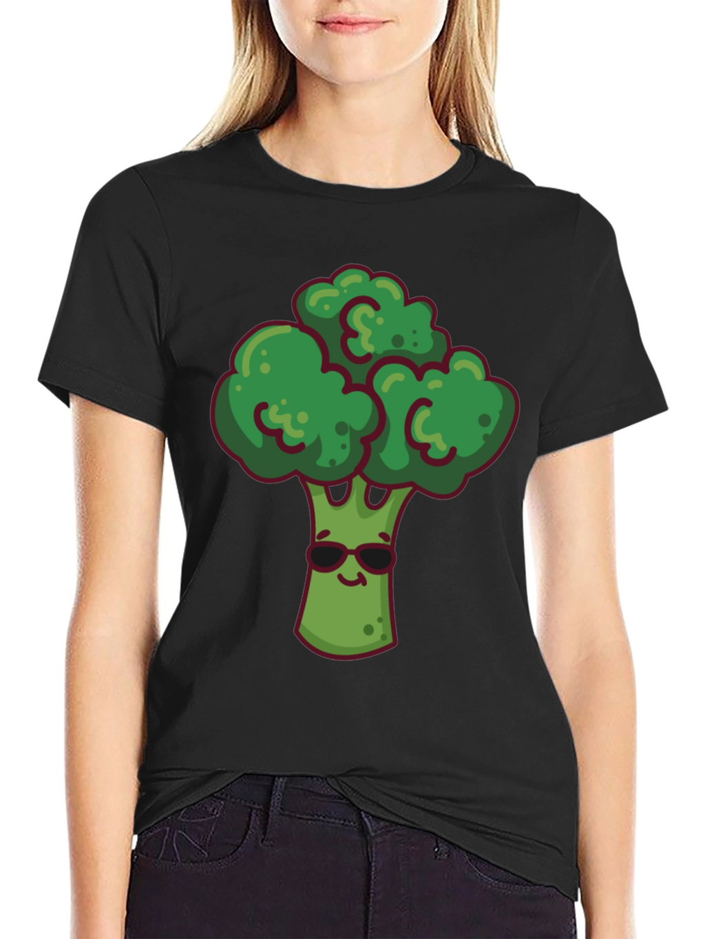 Cool Broccoli Graphic T-Shirt