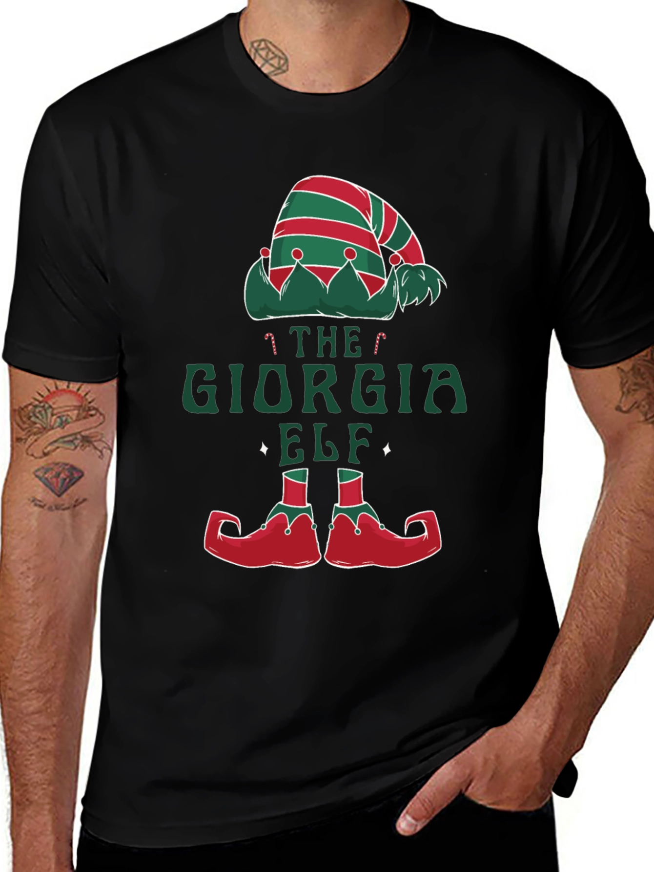 Giorgia Elf Christmas T-Shirt