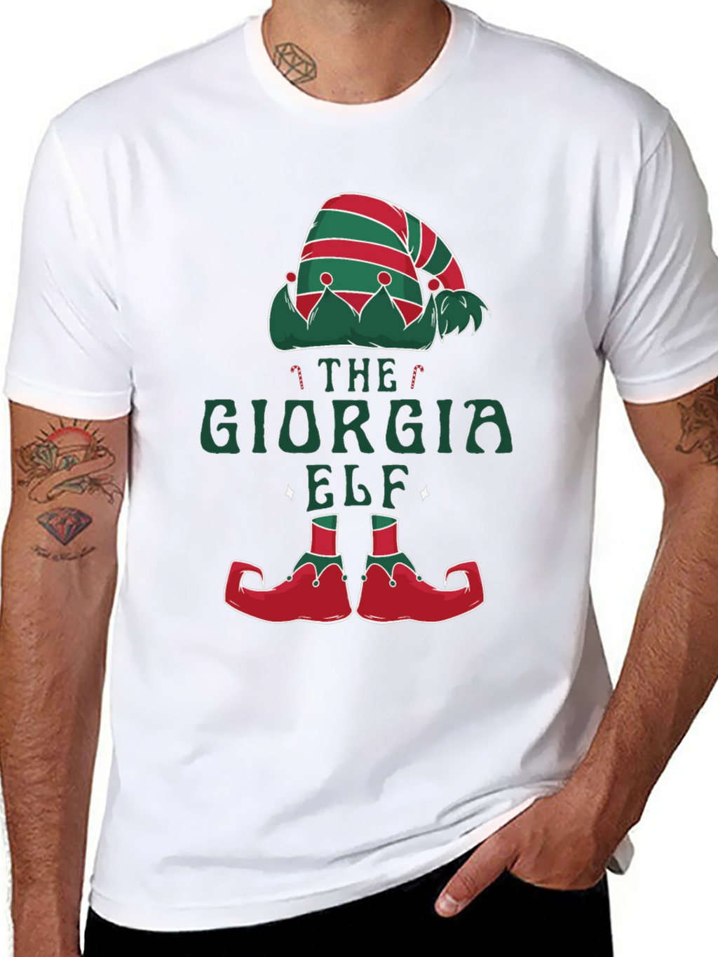 Giorgia Elf Christmas T-Shirt