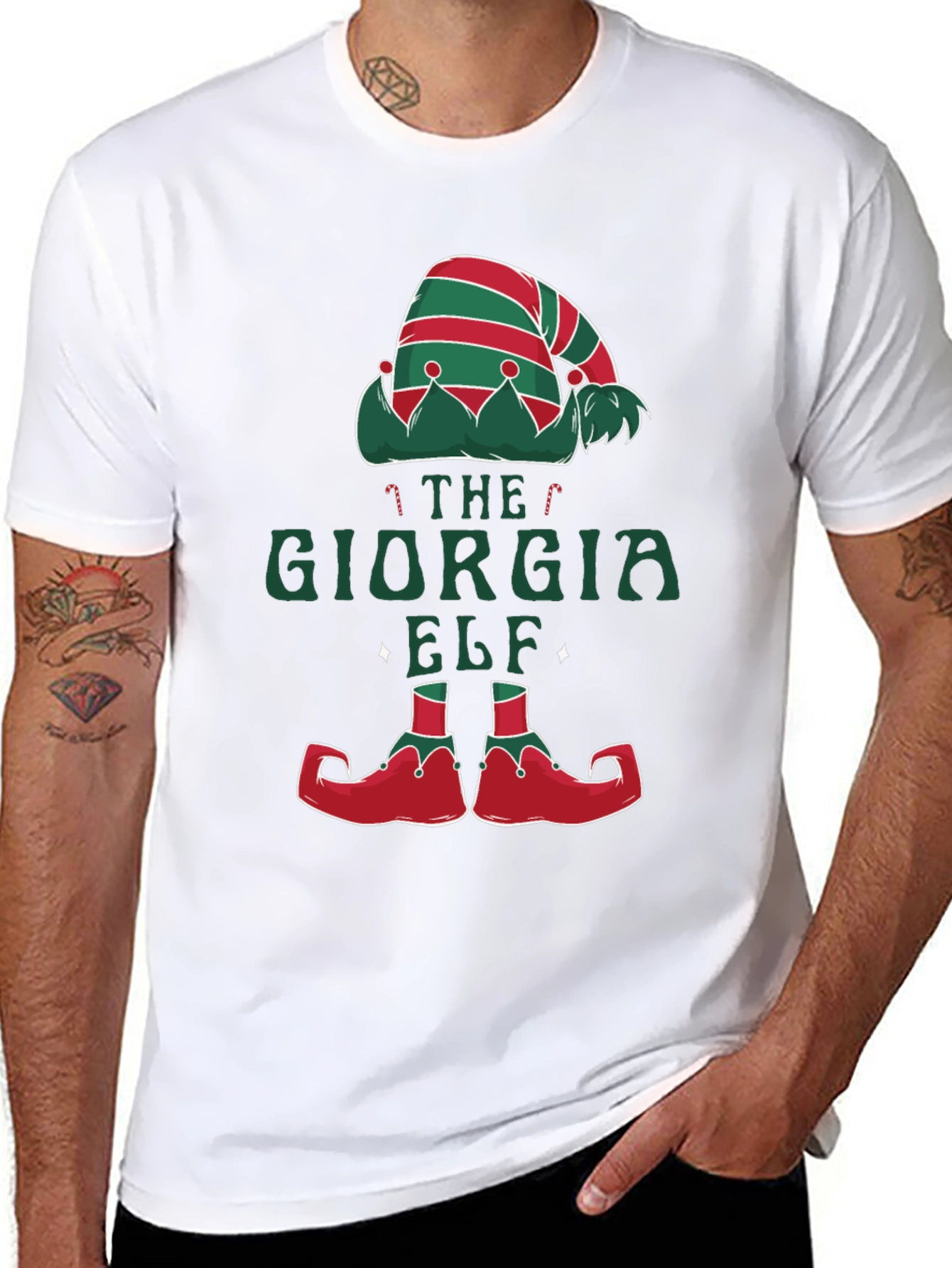 Giorgia Elf Christmas T-Shirt