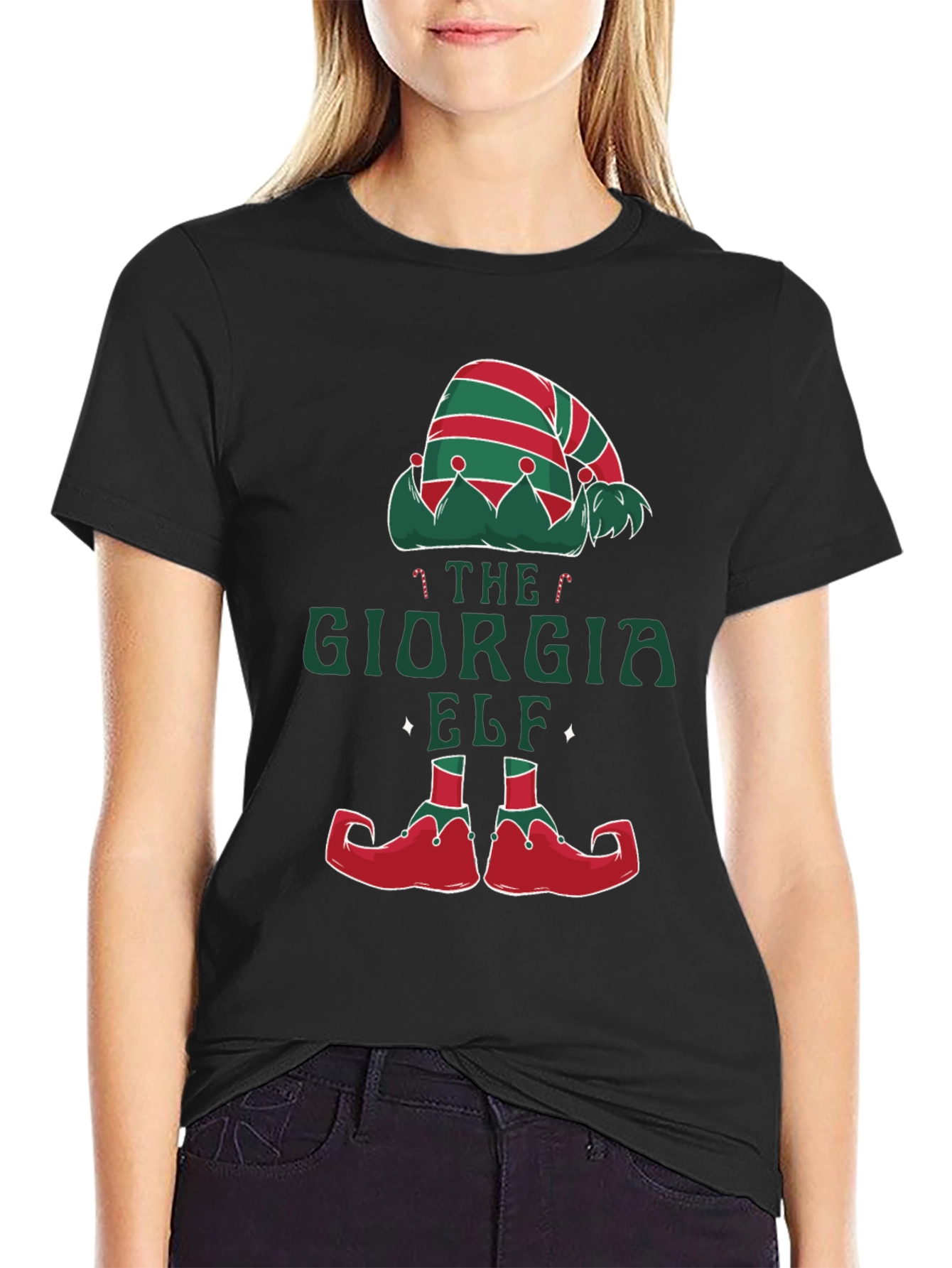 Giorgia Elf Christmas T-Shirt