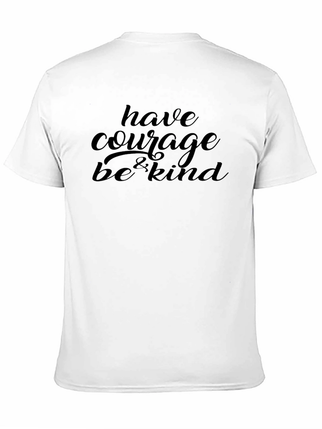 Courage & Kindness Black Graphic Tee