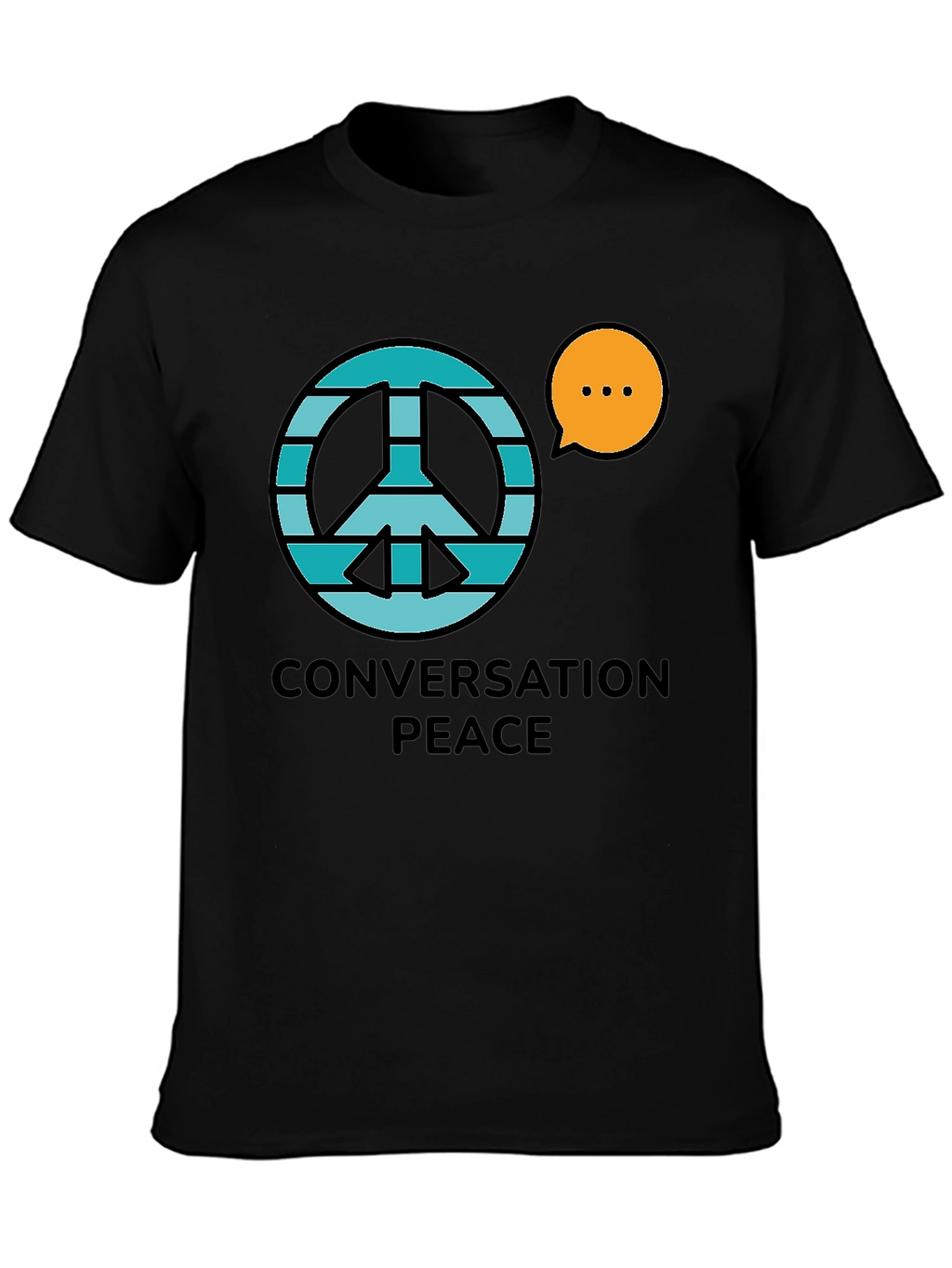 Conversation Peace Graphic T-Shirt