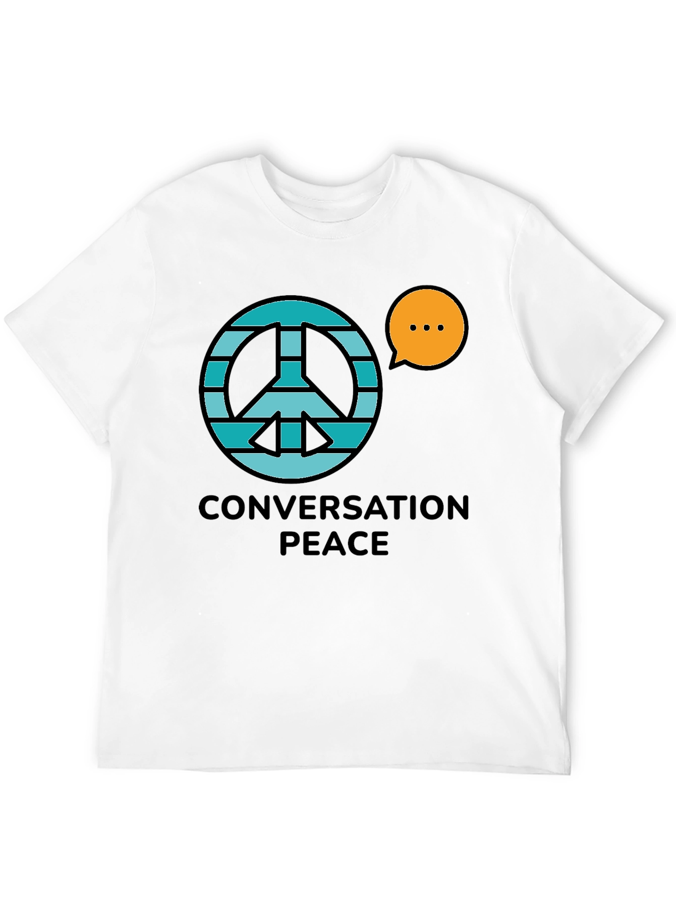 Conversation Peace Graphic T-Shirt