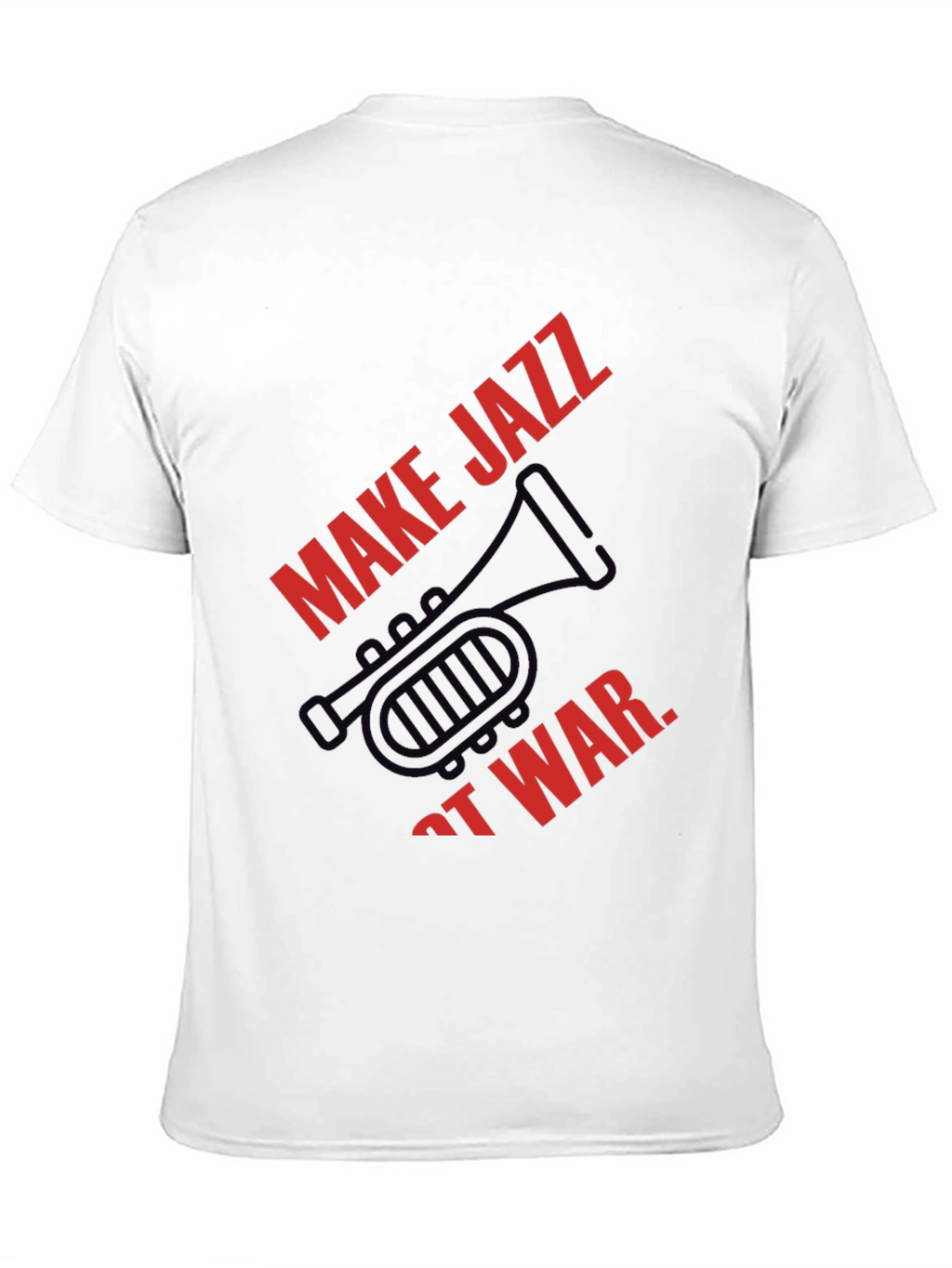 Make Jazz Not War Graphic Tee
