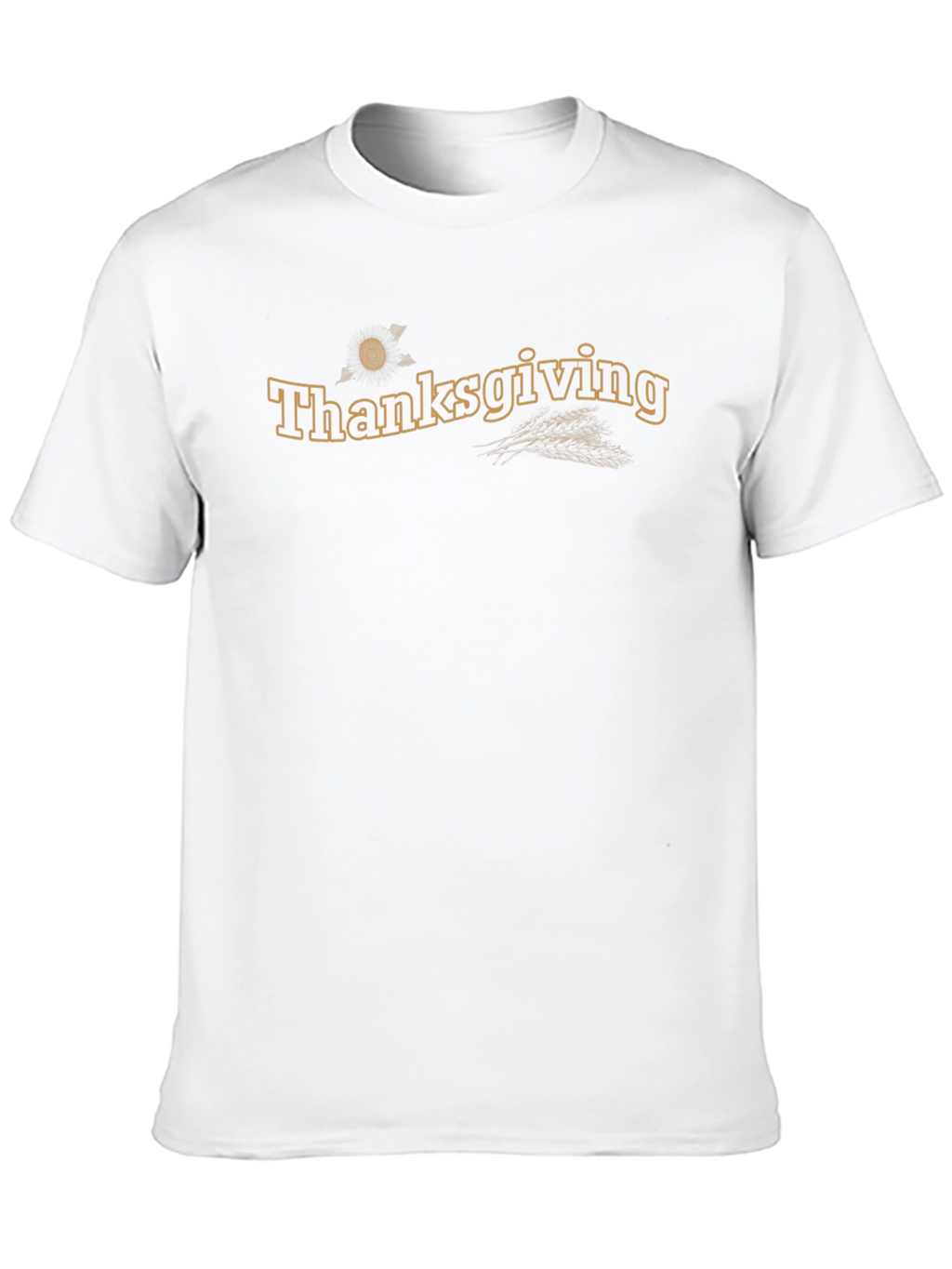 Thanksgiving Graphic T-Shirt - Black