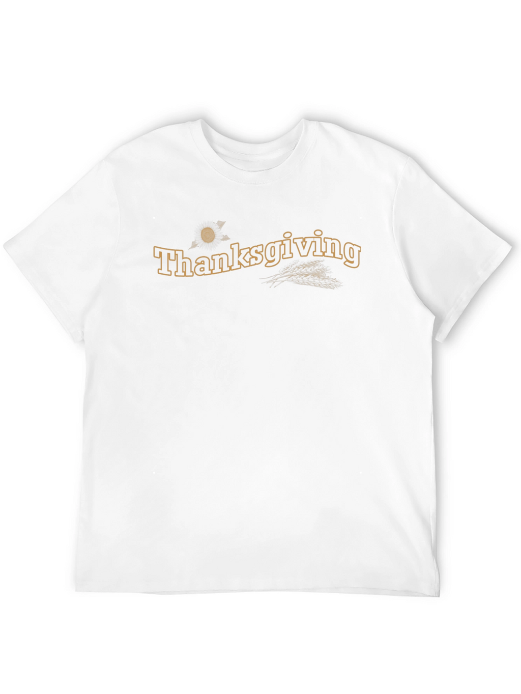 Thanksgiving Graphic T-Shirt - Black