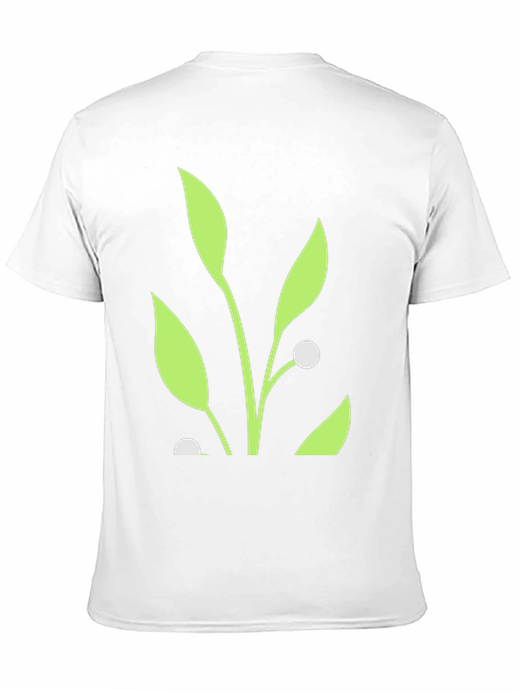 Nature Inspired Graphic Tee - Black Cotton Blend