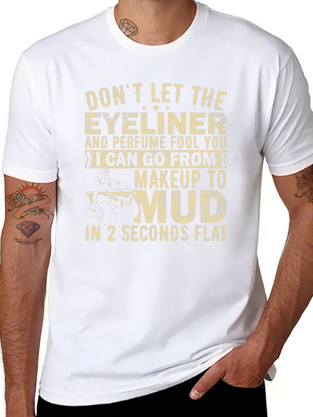Makeup to Mud T-Shirt - Funny Off-Roading Tee