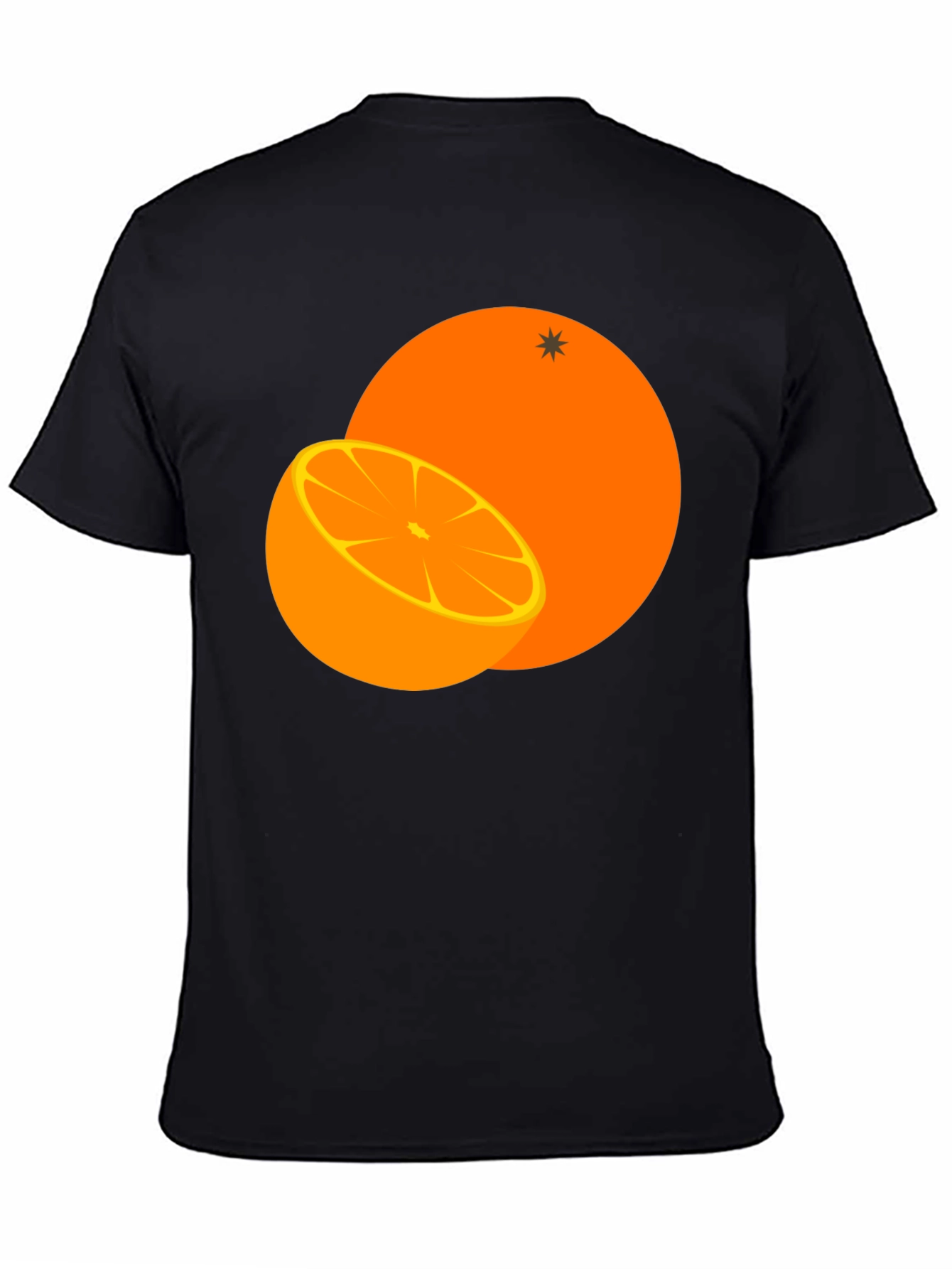 Orange Graphic Tee - Fresh & Fruity