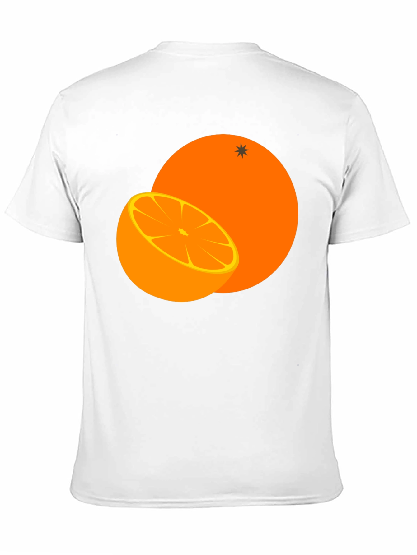 Orange Graphic Tee - Fresh & Fruity