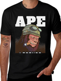Ape Legends Graphic T-Shirt - Military Style