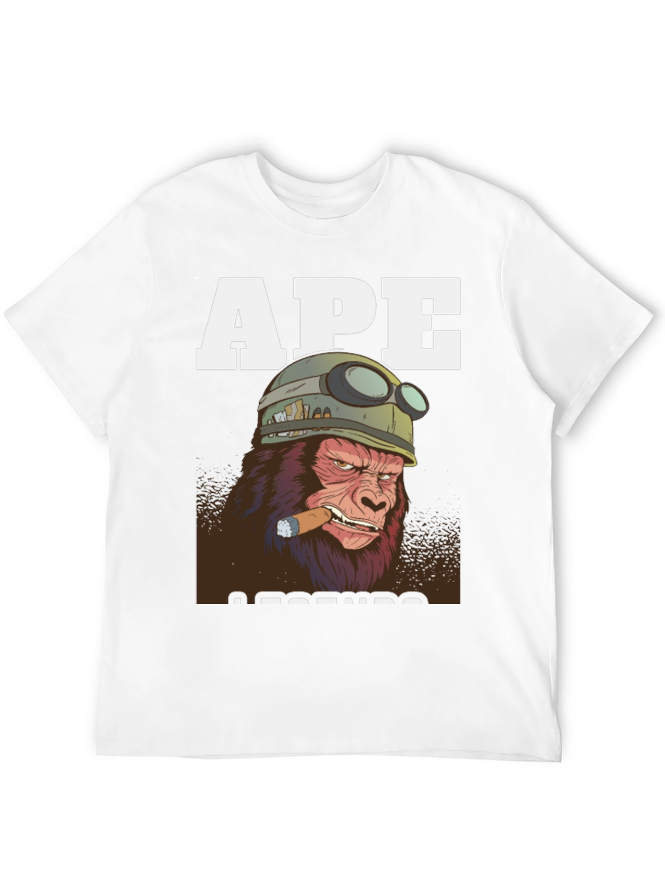 Ape Legends Graphic T-Shirt - Military Style