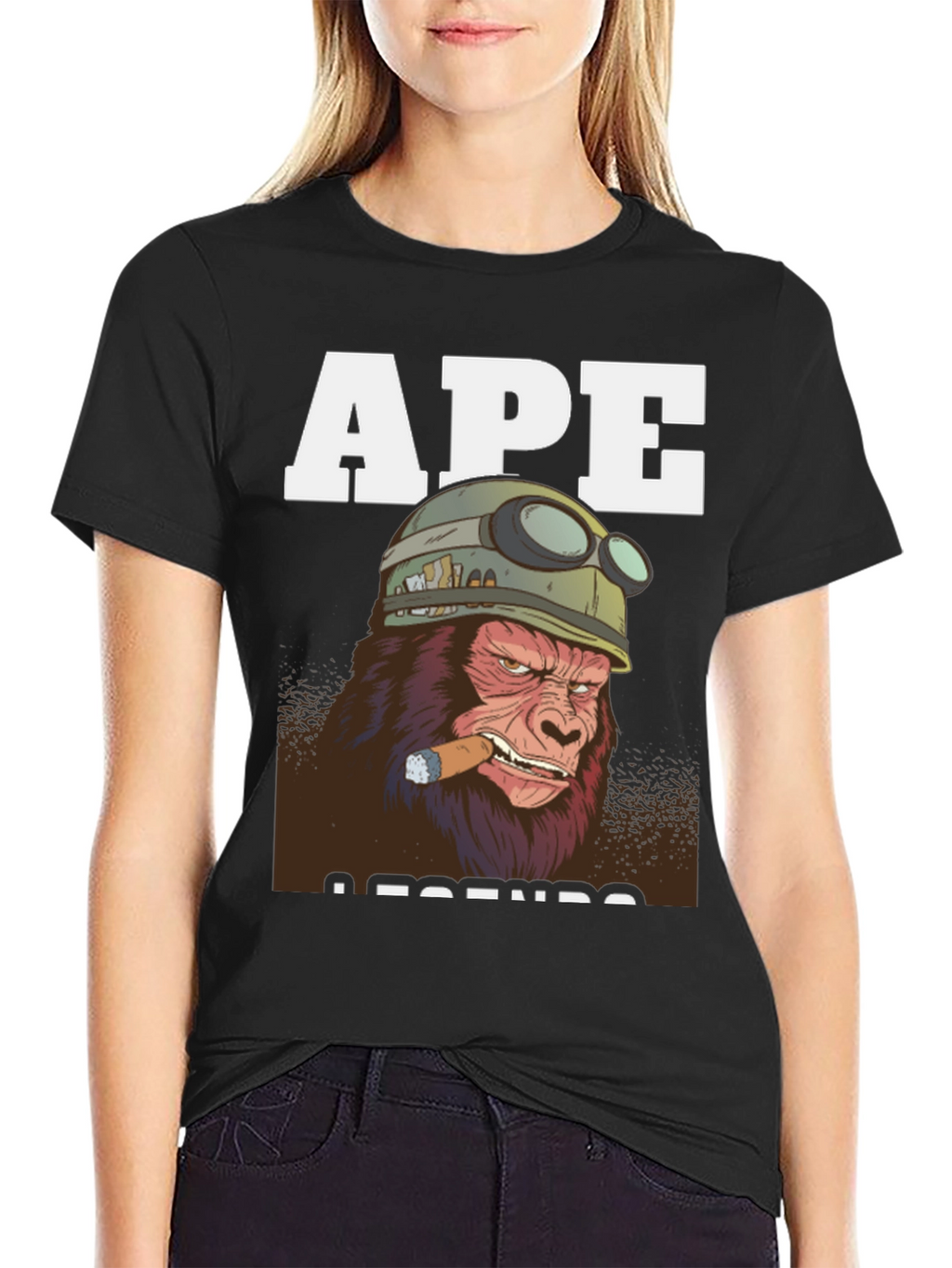 Ape Legends Graphic T-Shirt - Military Style