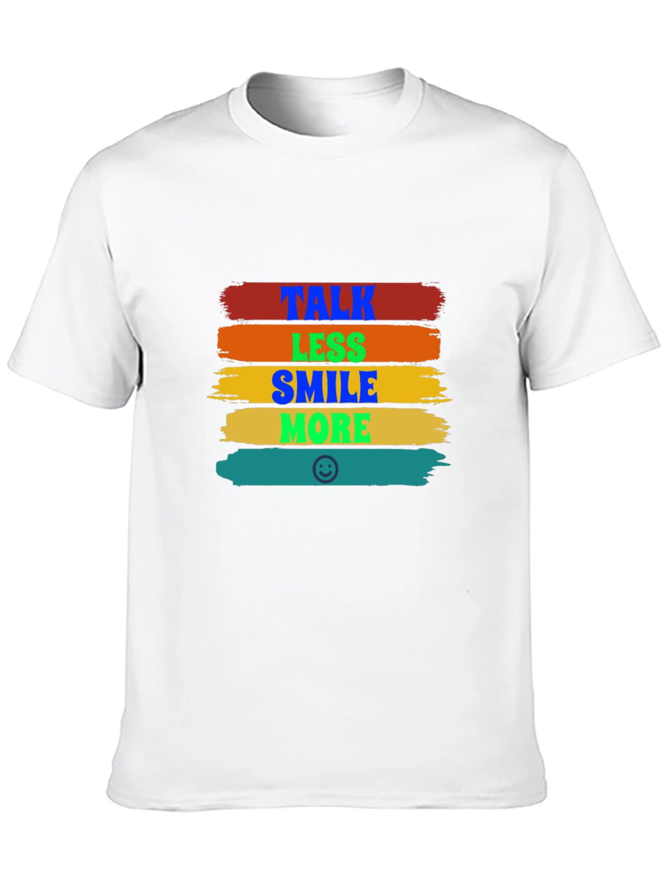 Talk Less Smile More Graphic T-Shirt