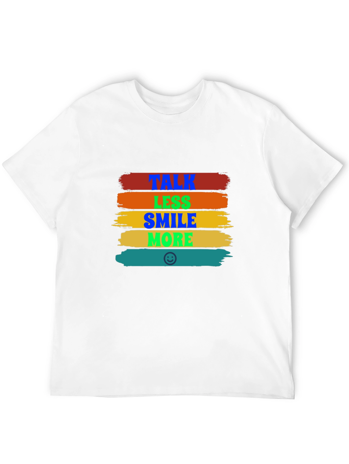 Talk Less Smile More Graphic T-Shirt