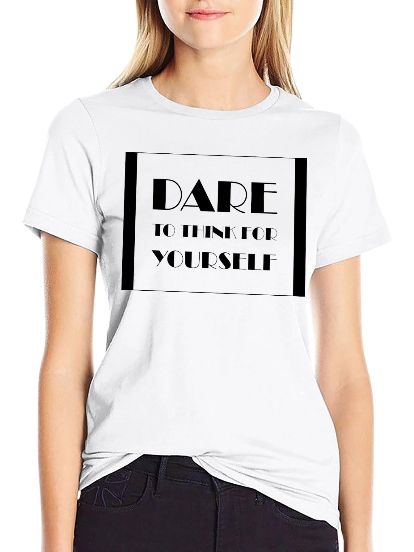 Dare To Think Graphic T-Shirt