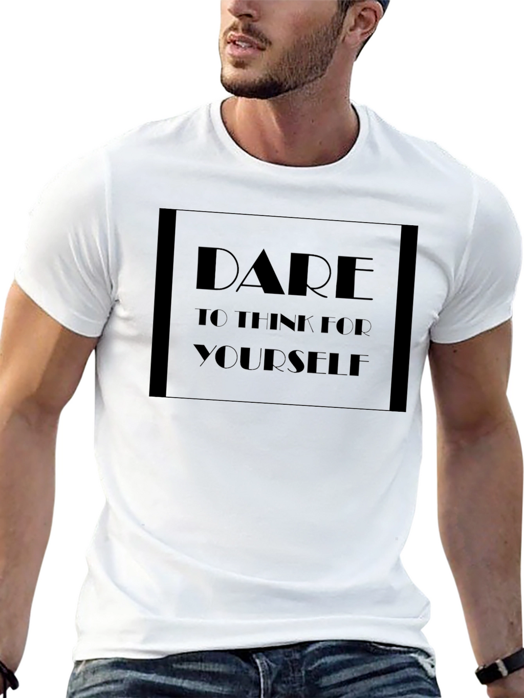 Dare To Think Graphic T-Shirt