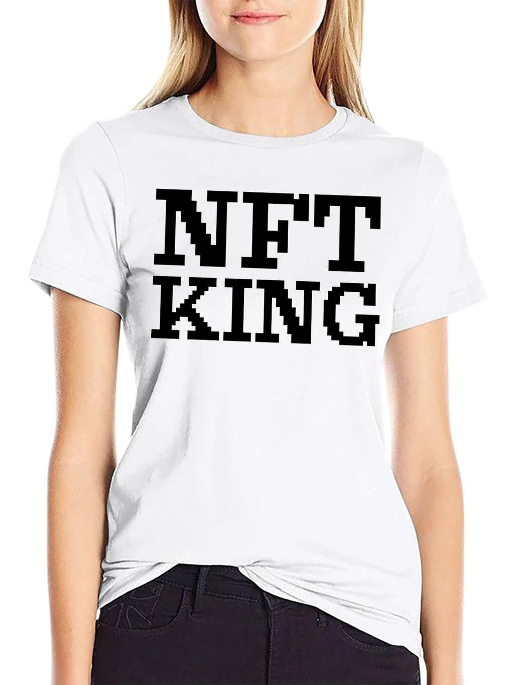 NFT King Black T-Shirt