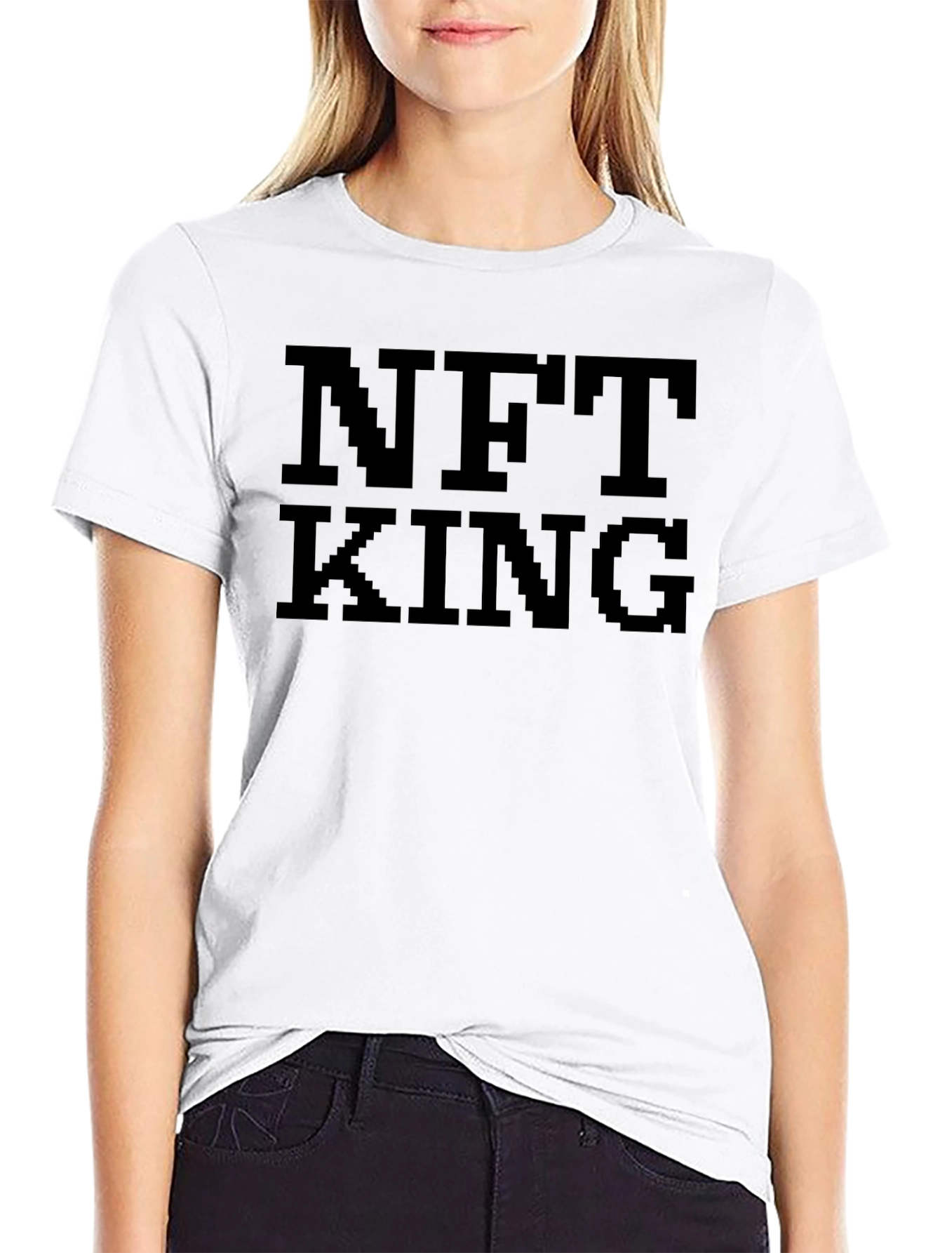 NFT King Black T-Shirt