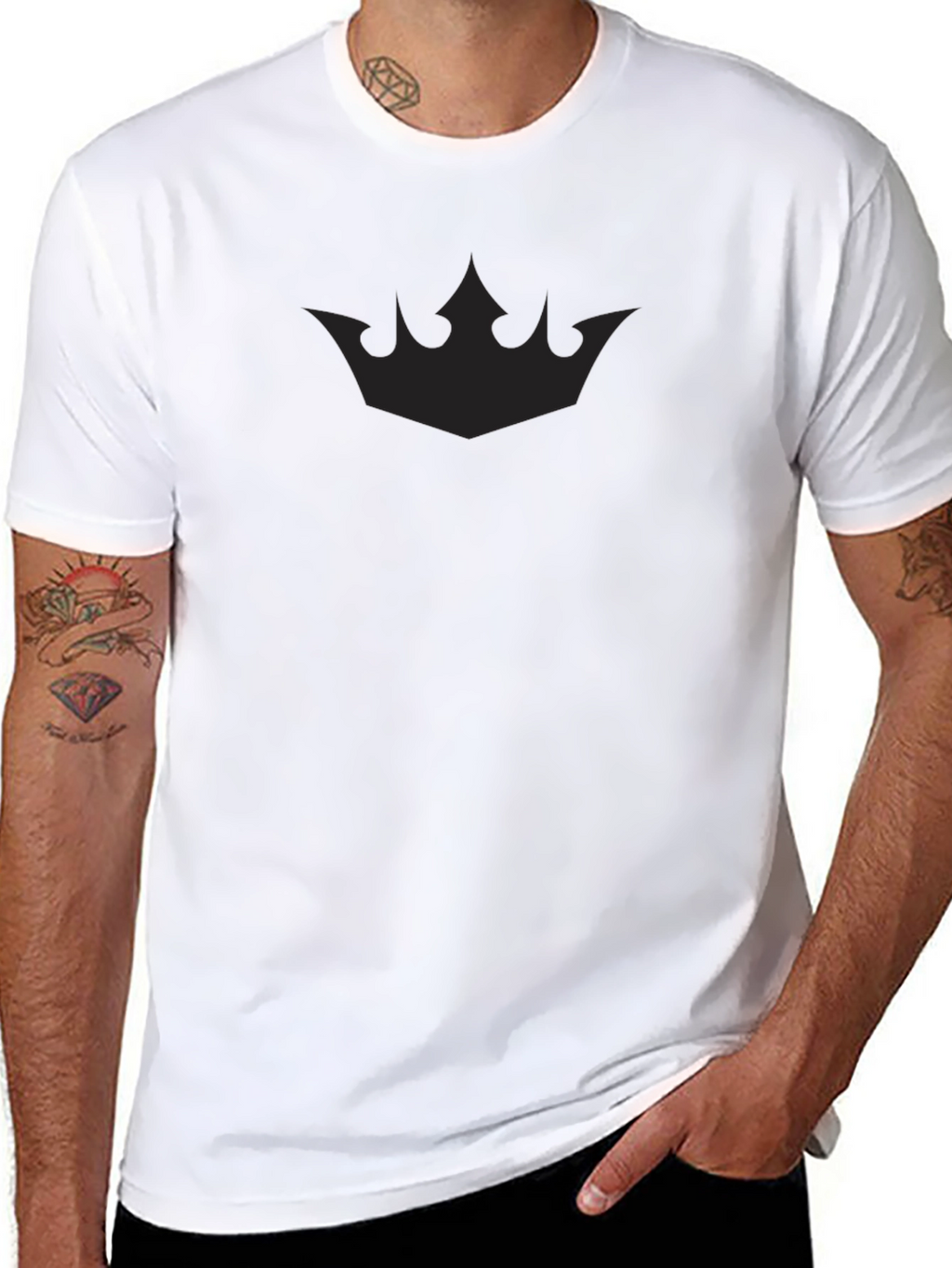 Kingdom Crown Black T-Shirt