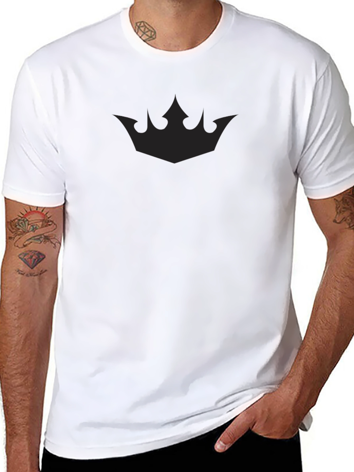 Kingdom Crown Black T-Shirt