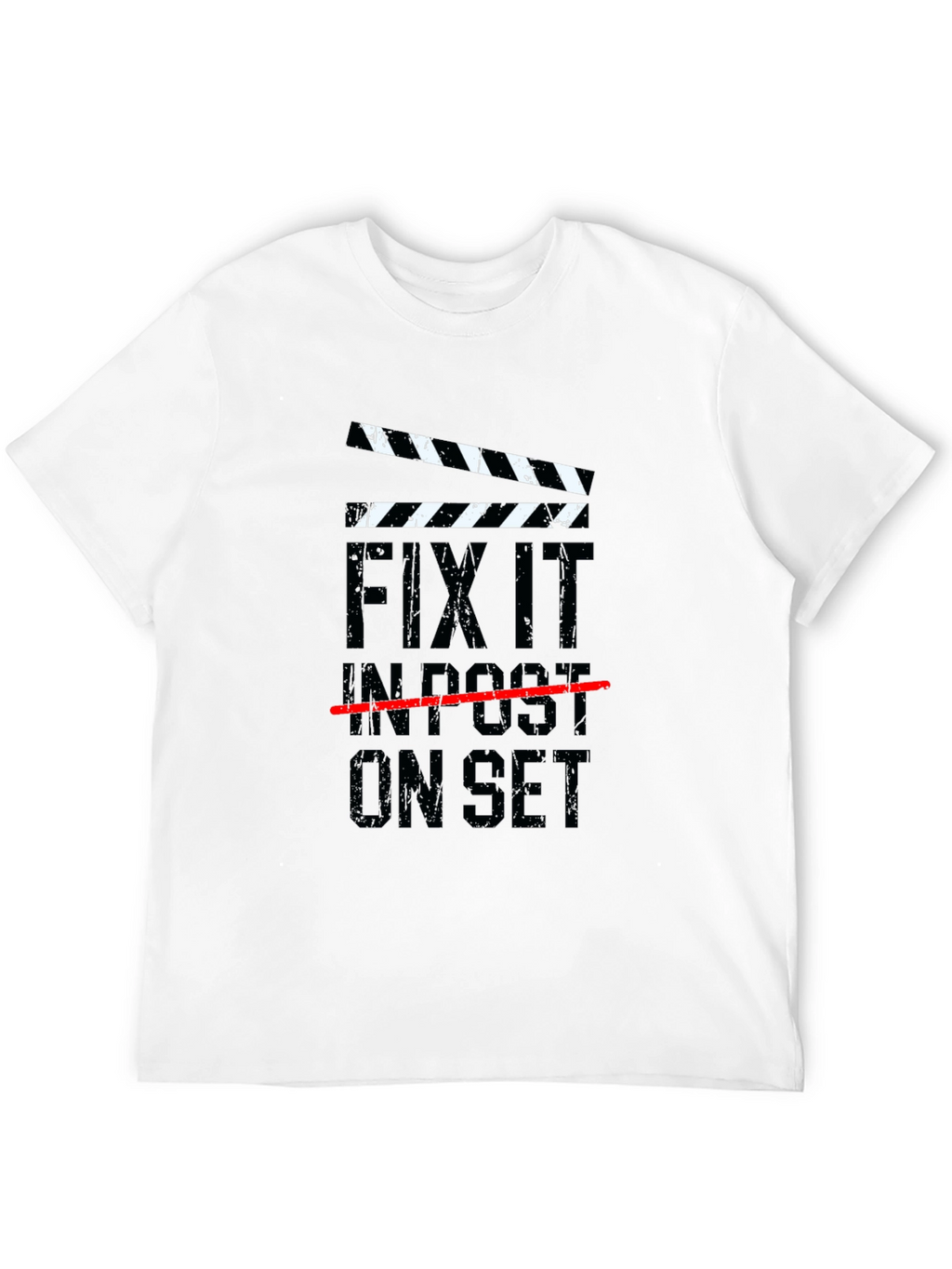 Fix It On Set T-Shirt - Movie Crew Apparel