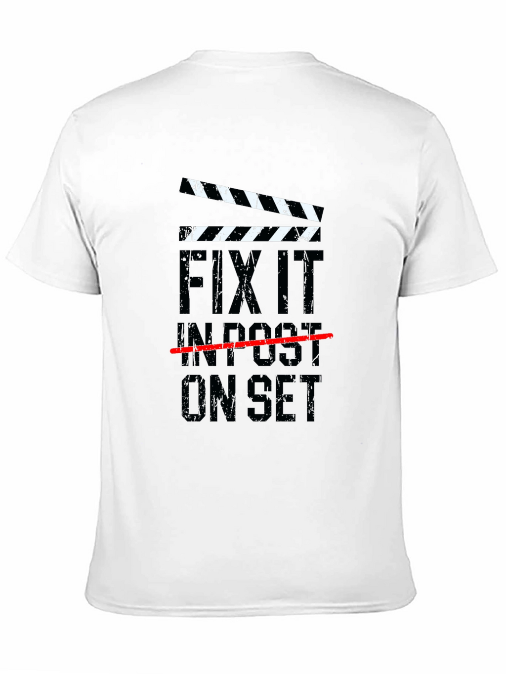 Fix It On Set T-Shirt - Movie Crew Apparel