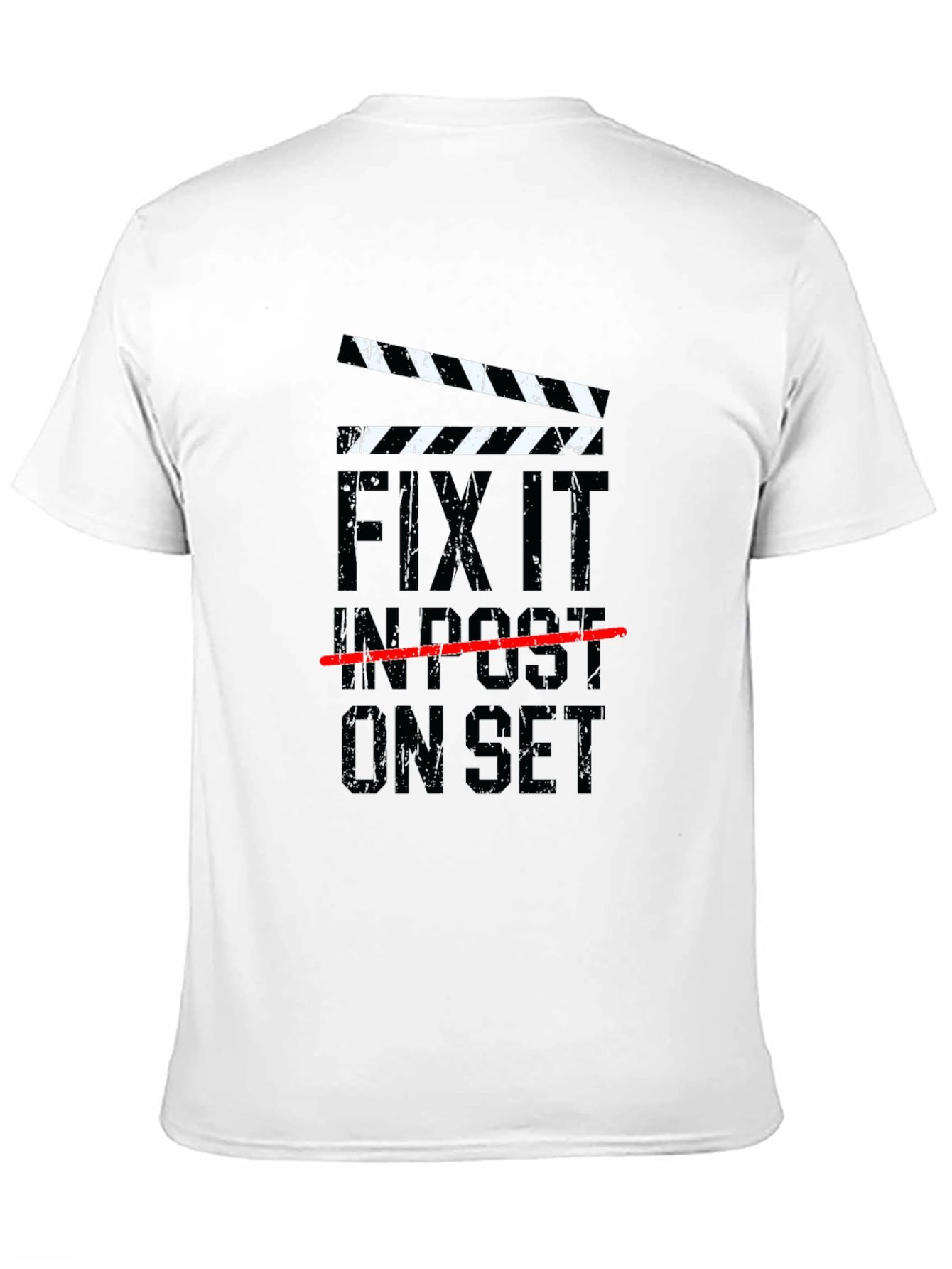 Fix It On Set T-Shirt - Movie Crew Apparel