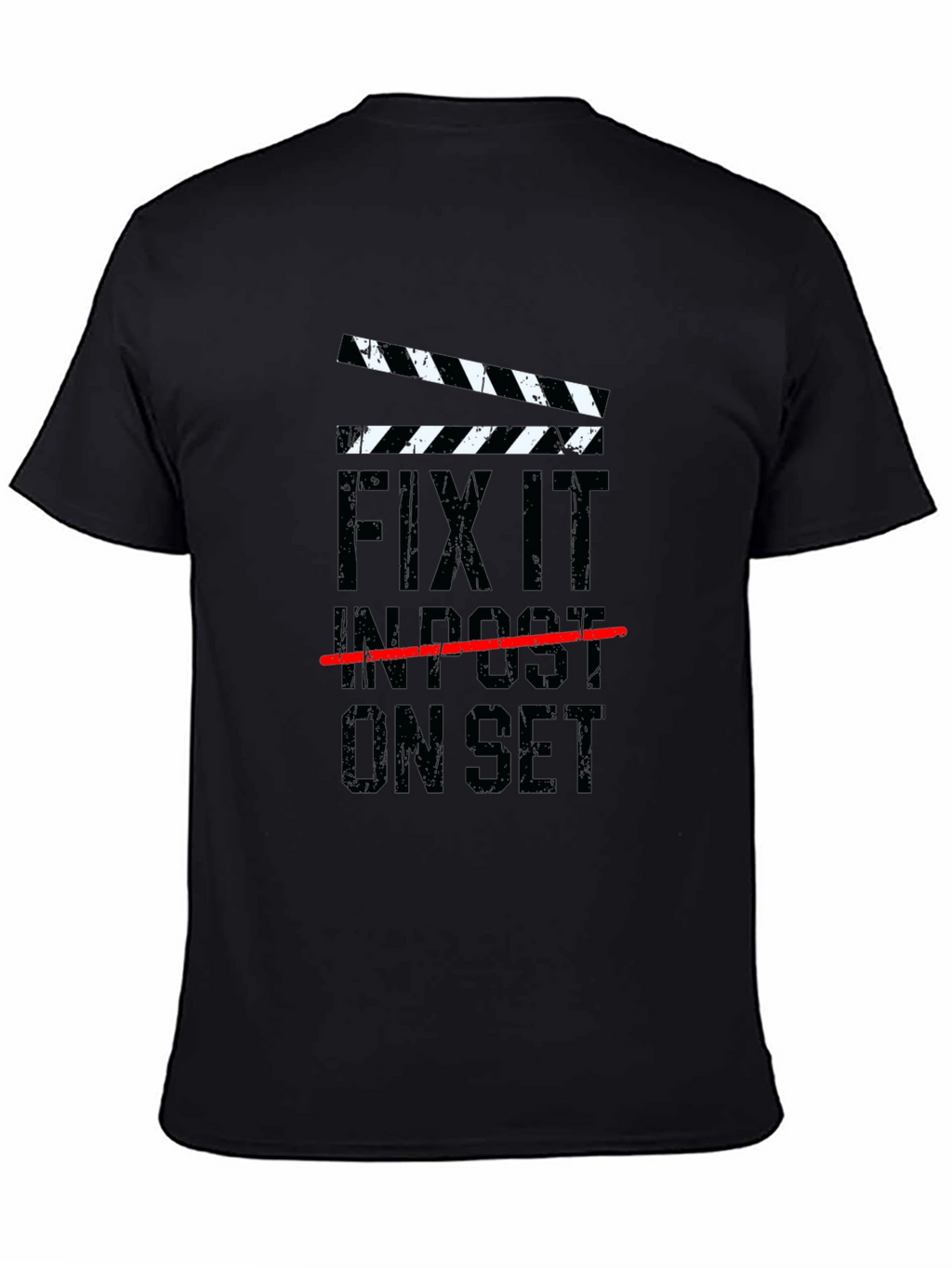 Fix It On Set T-Shirt - Movie Crew Apparel