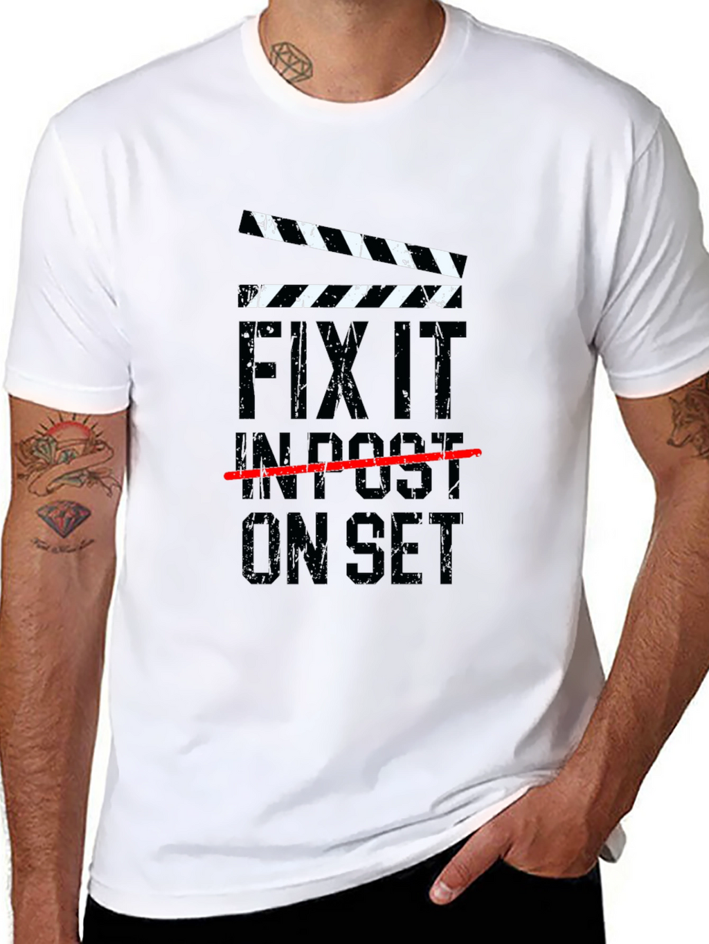 Fix It On Set T-Shirt - Movie Crew Apparel