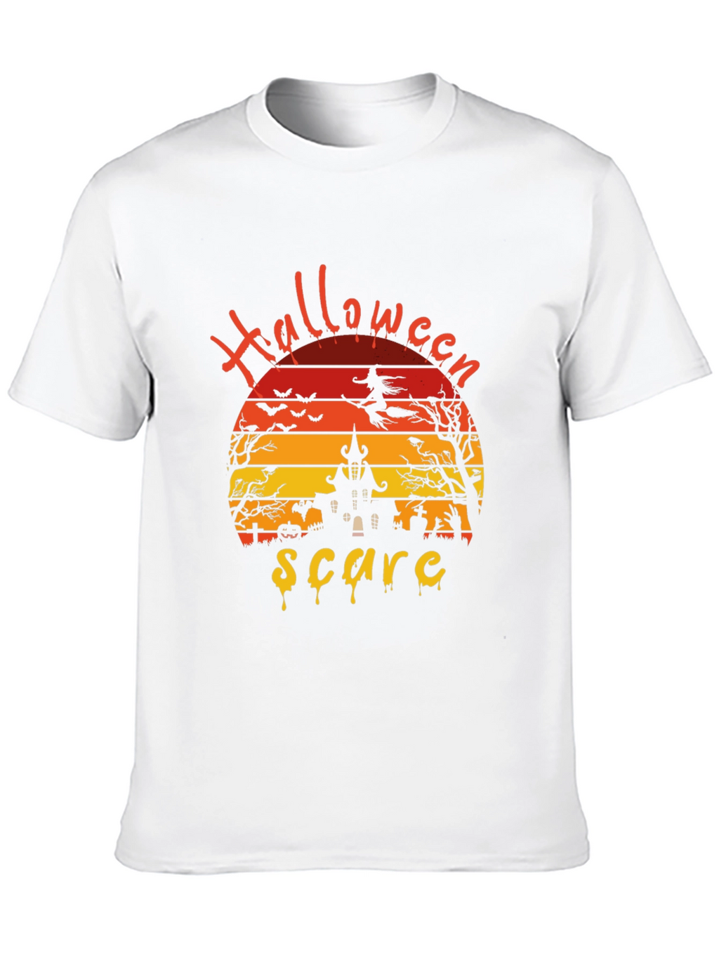 Halloween Scare Graphic T-Shirt