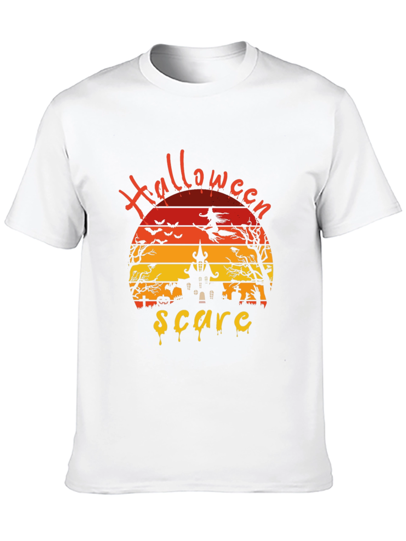 Halloween Scare Graphic T-Shirt