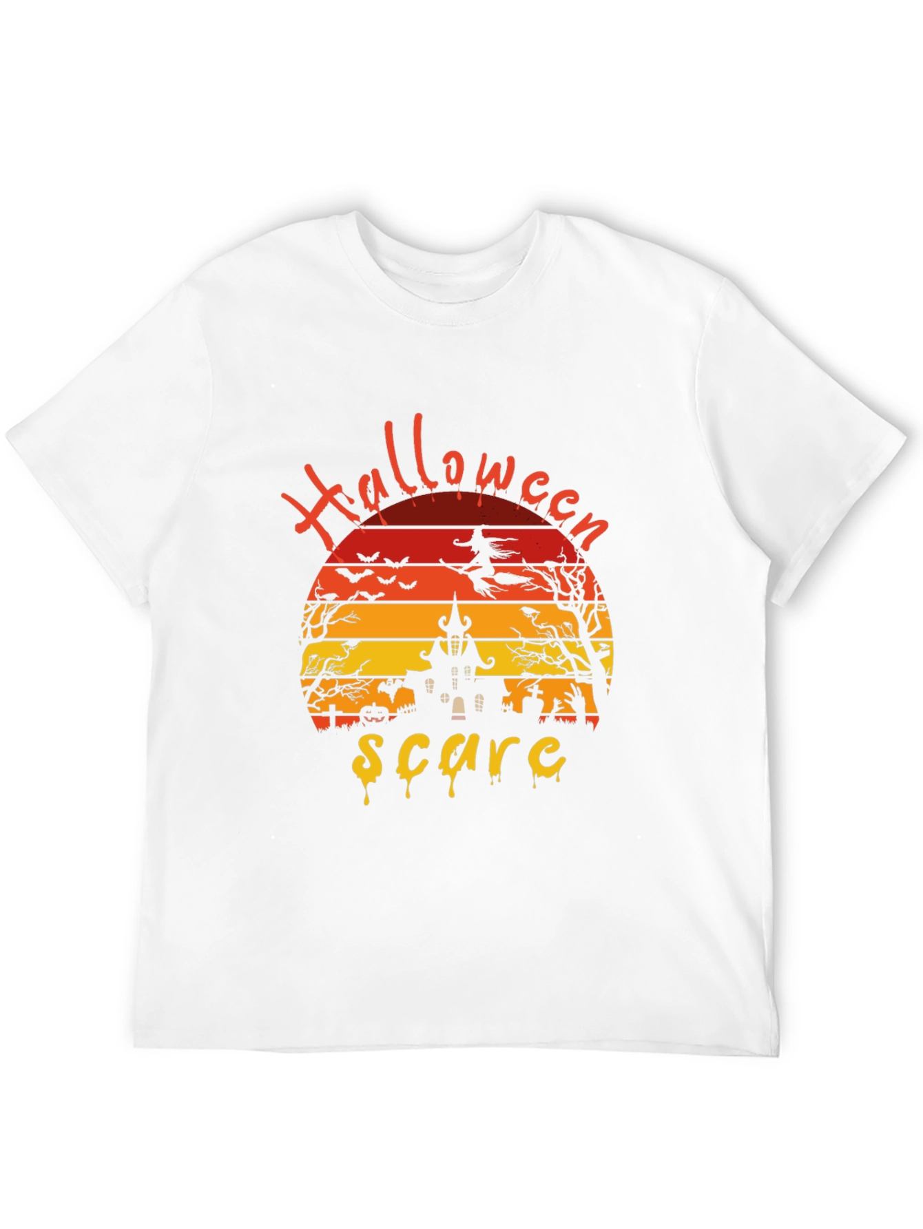 Halloween Scare Graphic T-Shirt