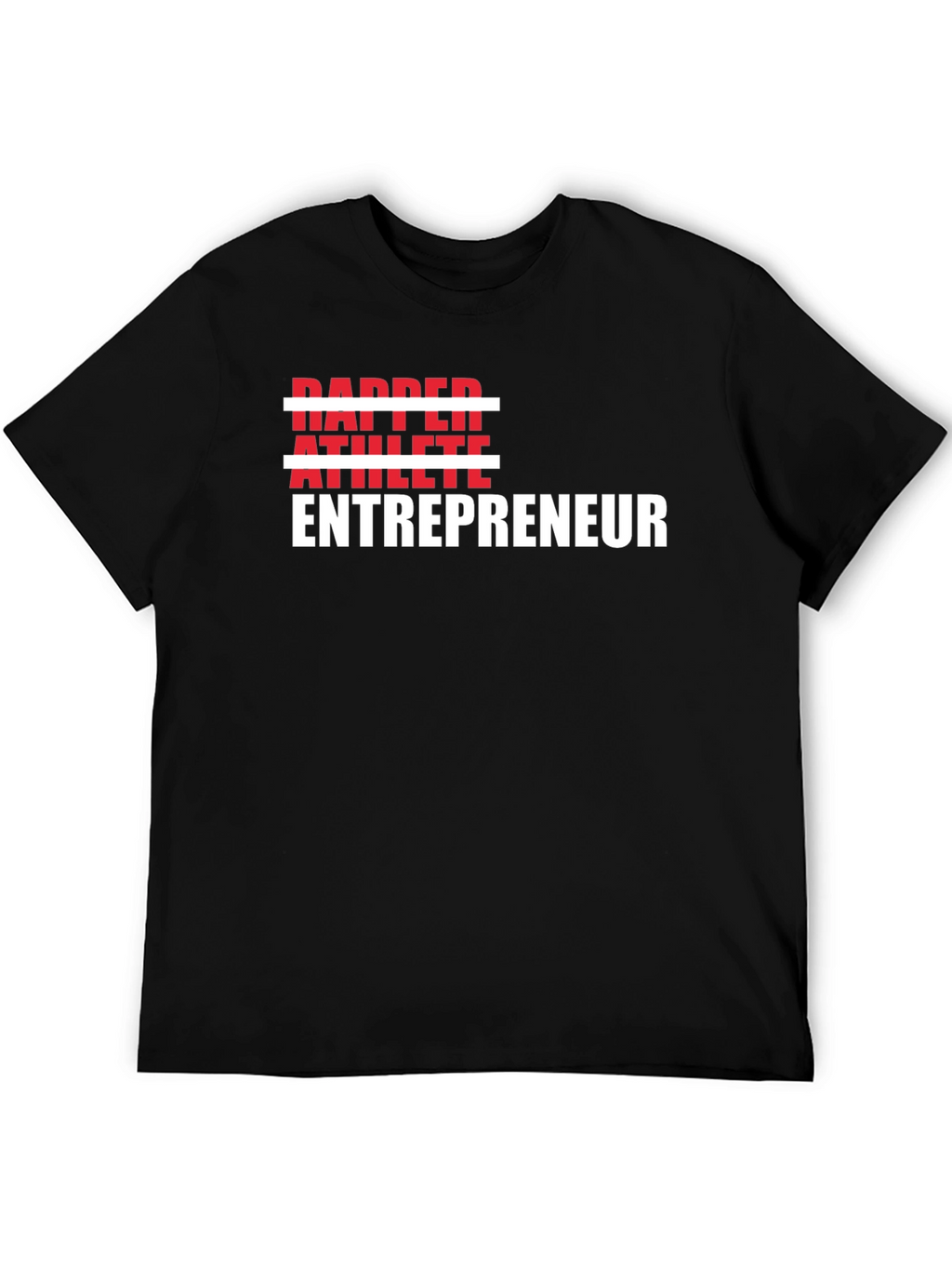 Dapper Athlete Entrepreneur Graphic Tee - Black