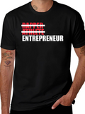 Dapper Athlete Entrepreneur Graphic Tee - Black