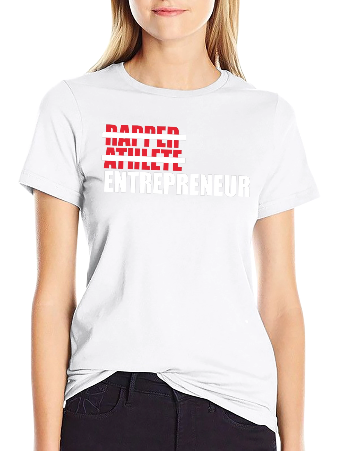 Dapper Athlete Entrepreneur Graphic Tee - Black