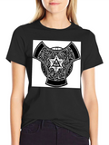 Eye Pyramid Graphic Black T-Shirt