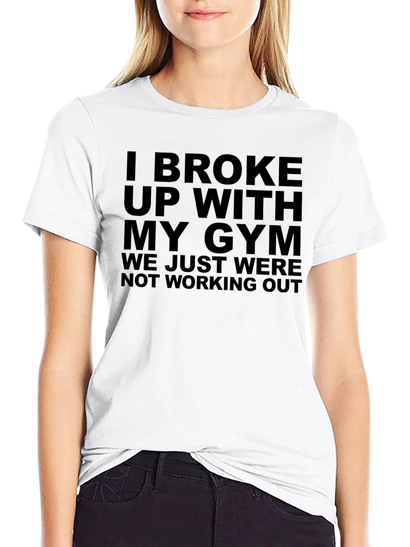 Funny Gym Breakup T-Shirt - Workout Humor