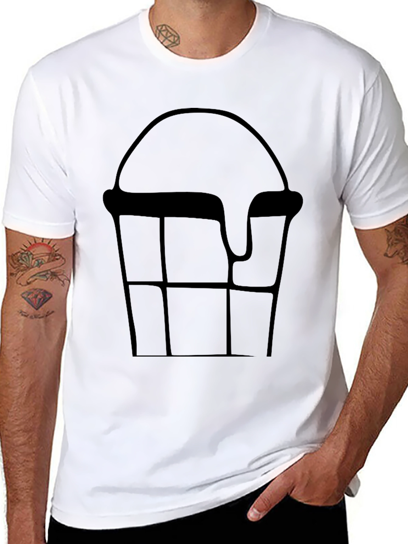 Ice Cream Graphic T-Shirt - Unique Design
