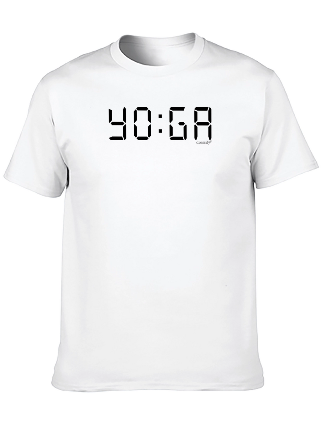 Yoga Time Digital Display T-Shirt