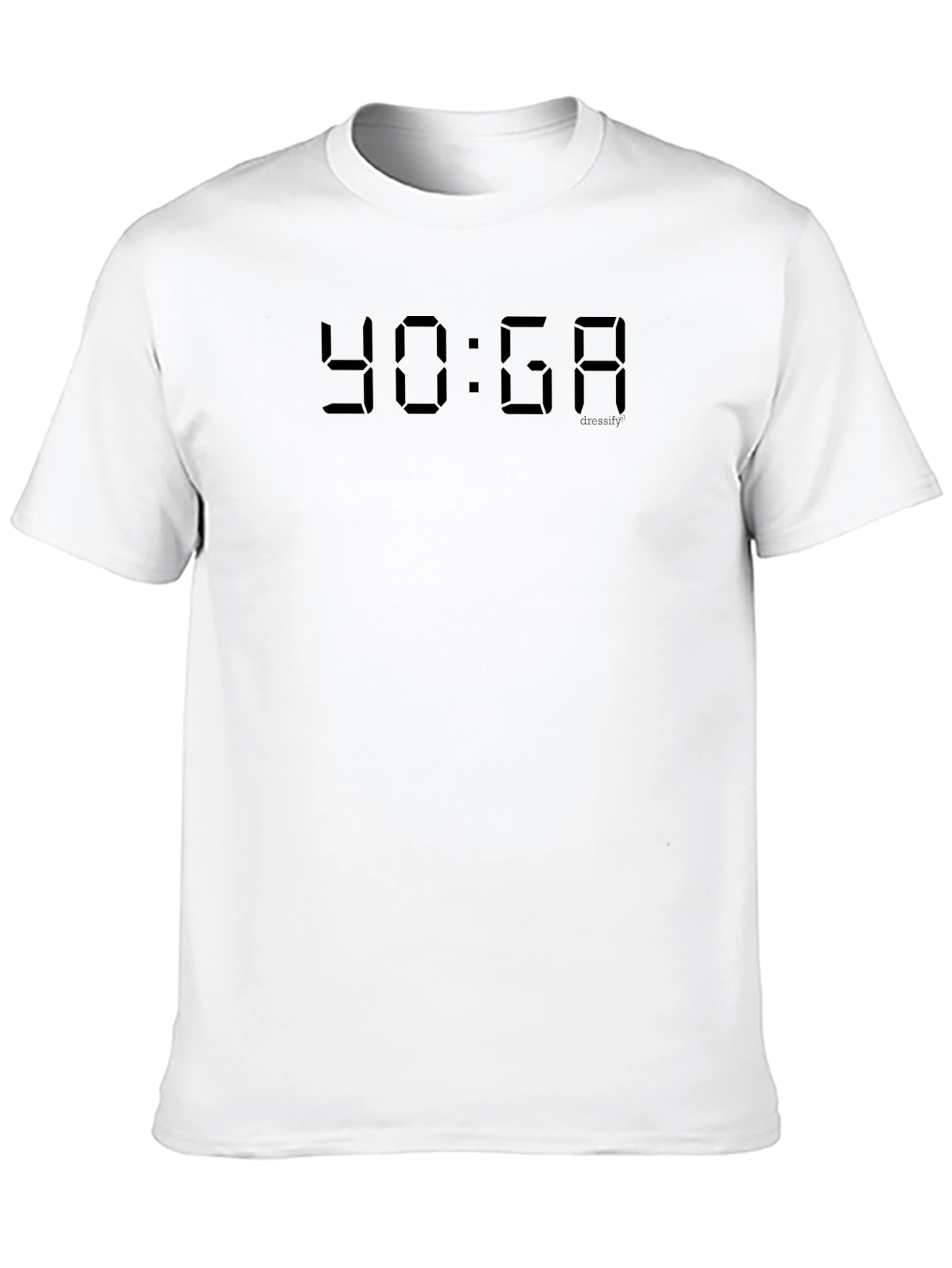 Yoga Time Digital Display T-Shirt
