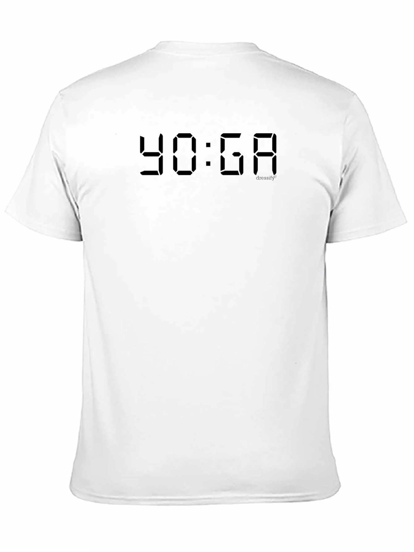 Yoga Time Digital Display T-Shirt