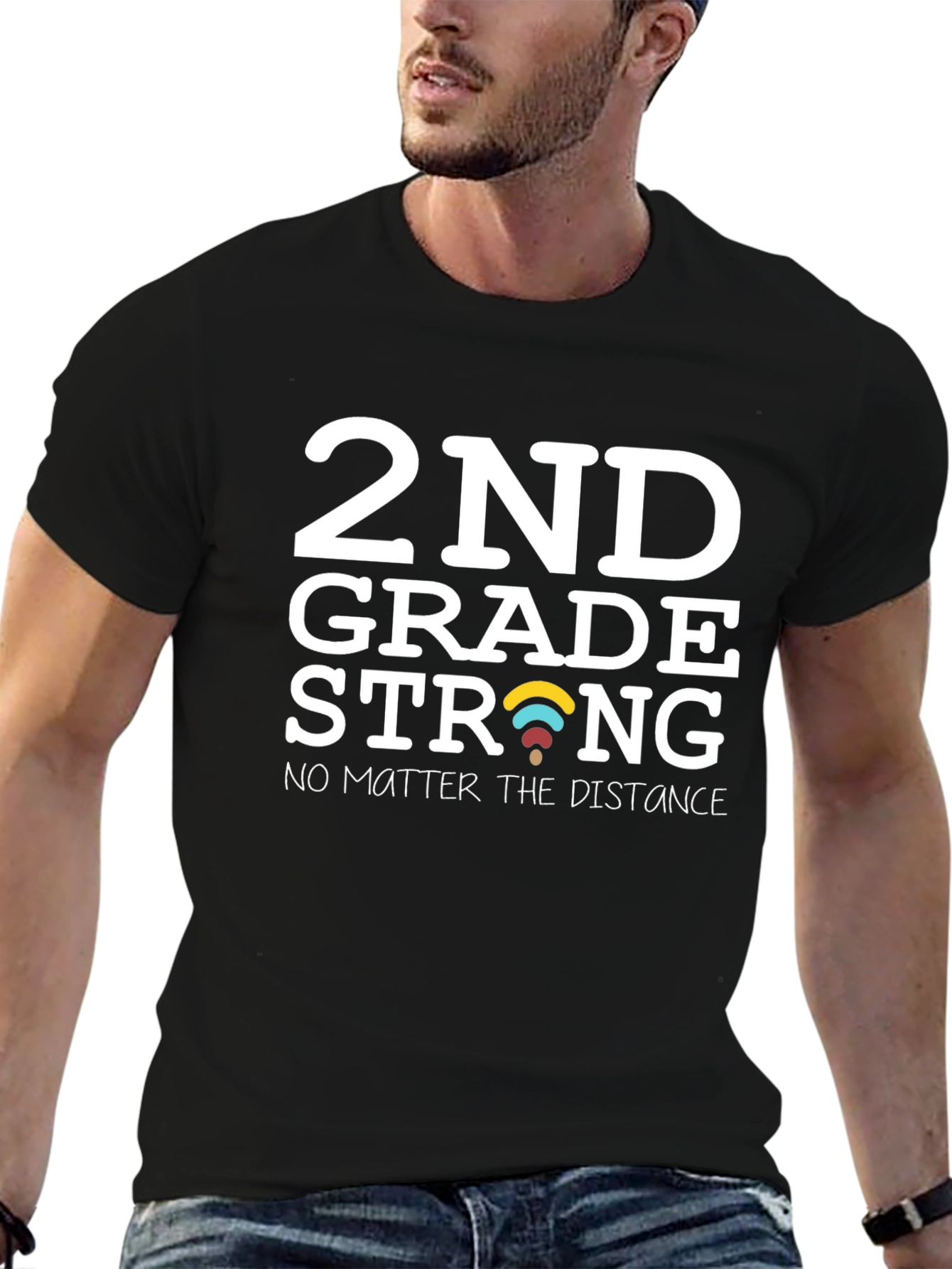 2nd Grade Strong T-Shirt - Teacher Student Gift