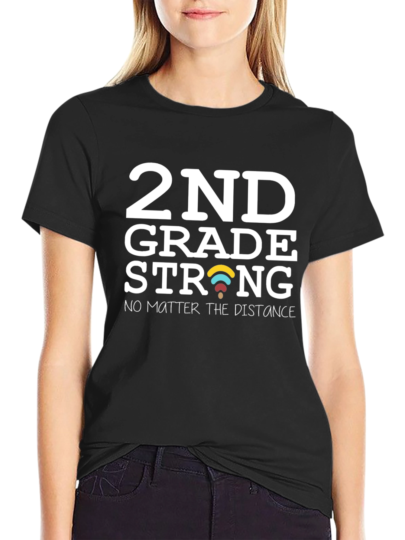 2nd Grade Strong T-Shirt - Teacher Student Gift